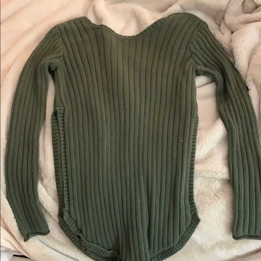 Olive green ps erin wasson sweater